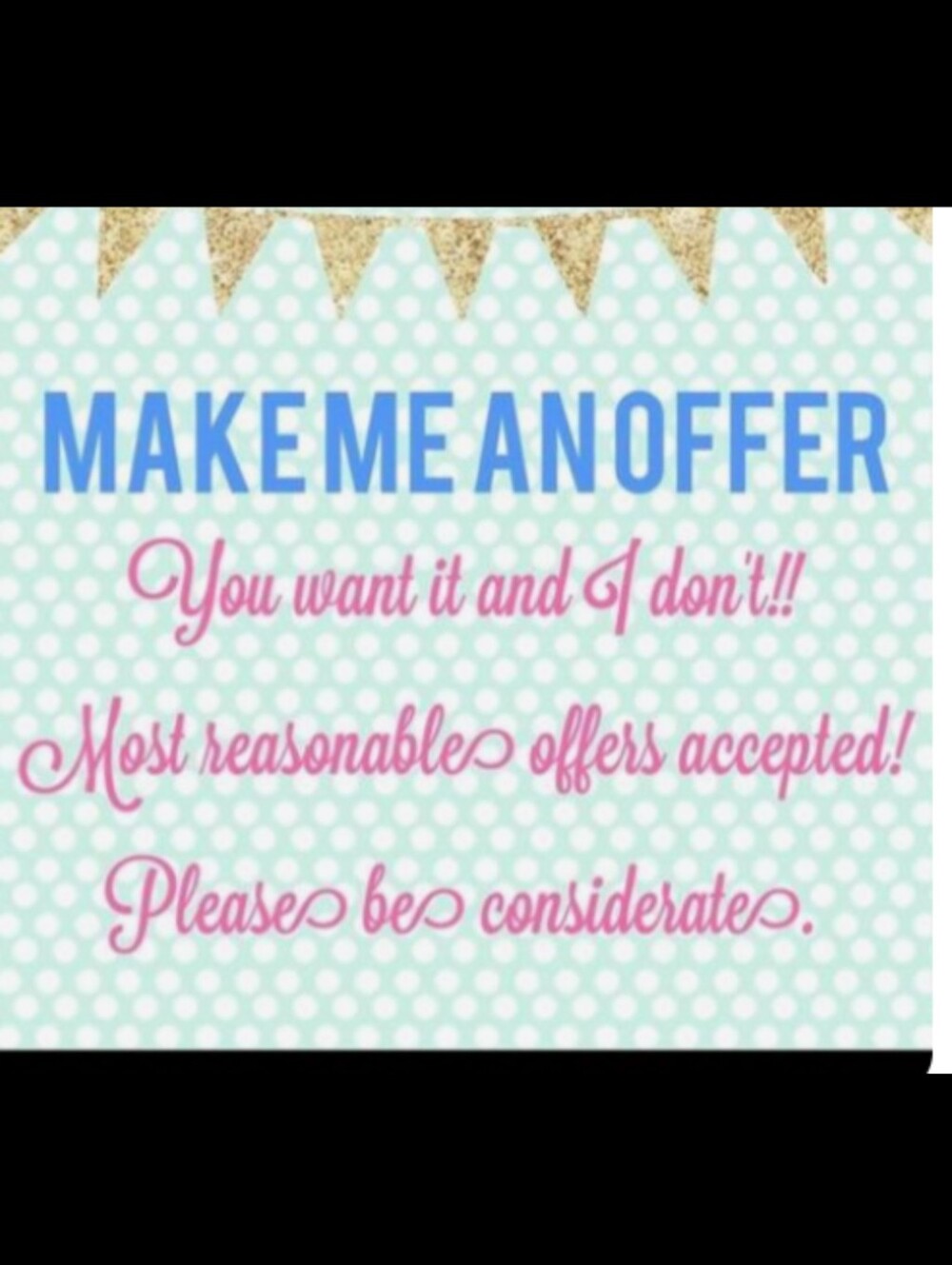 ✨✨Make Me An Offer But Please No Lowball Offers!✨✨